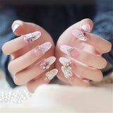 Shining Rhinestone Nails